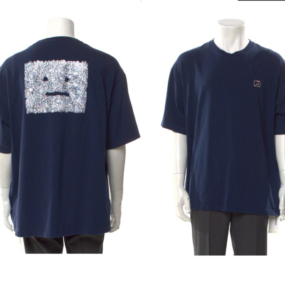 Acne Studios Bling Logo T-Shirt Sz:XXL